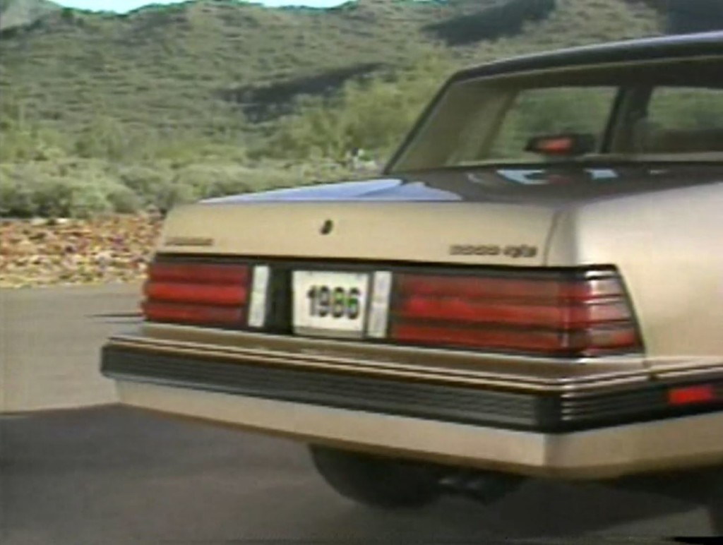 1986 Pontiac 6000 Se Manufacturer Promo