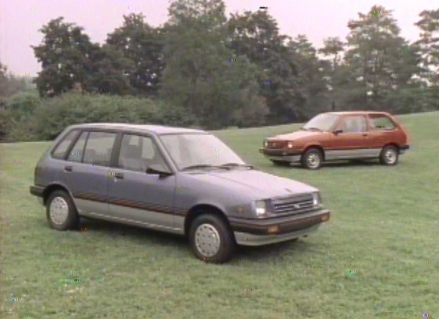  Promoción del fabricante Chevrolet Sprint 1986