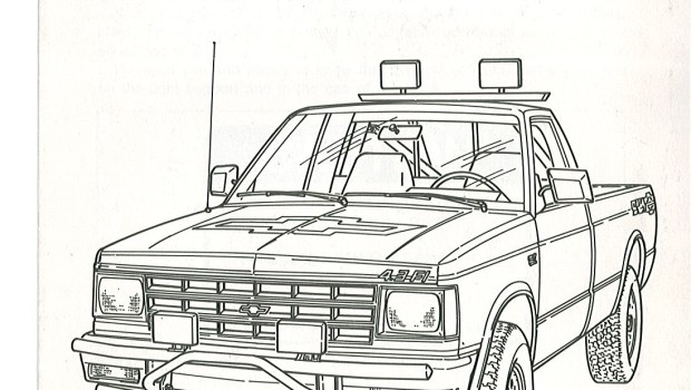 » 1989 Chevrolet S-10 Baja Supplemental Brochure
