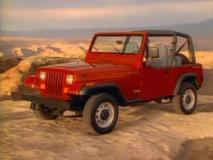 1992 Jeep Wrangler Manufacturer Promo